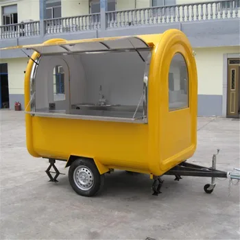 Najpopularniejsza chińska mobilny wózek do pizzy i lodów z przyczepą ruchomy samochód dostawczy do jedzenia wózek do jedzenia