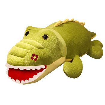 Nowy Huggable Duże Rozmiary Symulacja Krokodyl Pluszowe Zabawki, Konie Miękkie Zwierzęta Poduszki Zabawki dla Dzieci Wystrój Domu Dzieci Buty Dla Dziewczyny prezenty